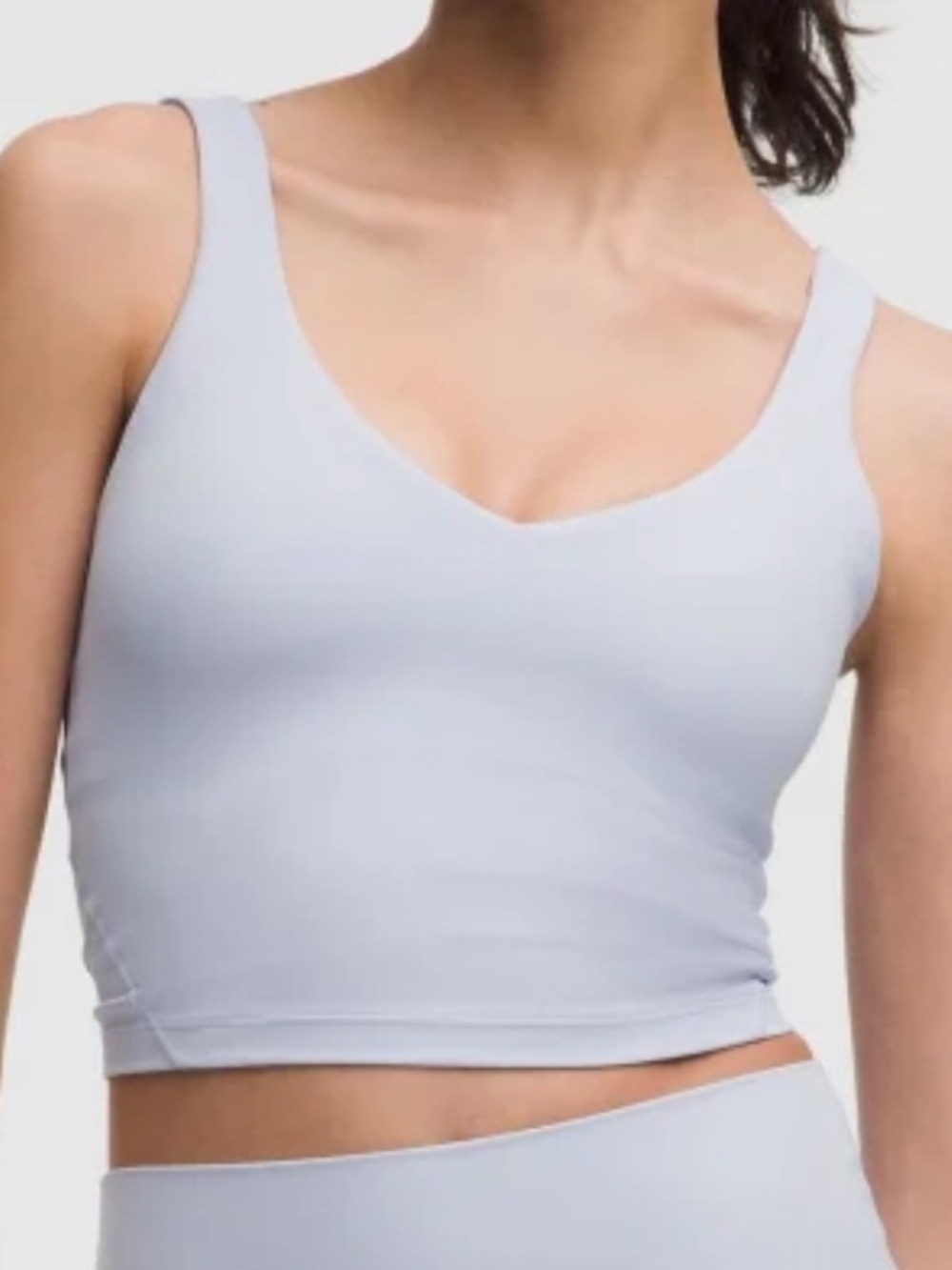 Lululemon Align Light Blue Crop Tank